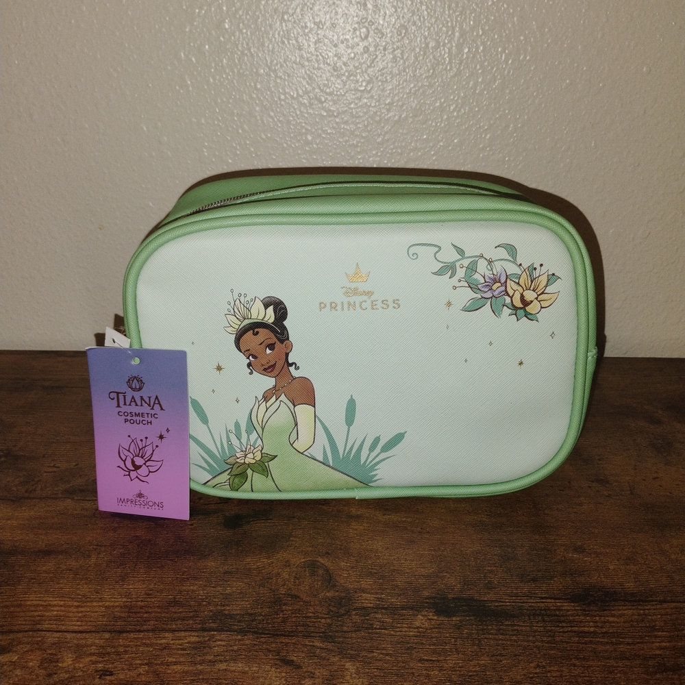 Disney Princess Tiana Cosmetic Pouch - Green